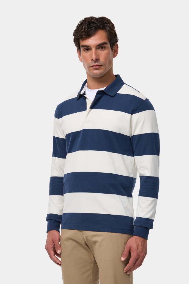 Polo rugby em algodo