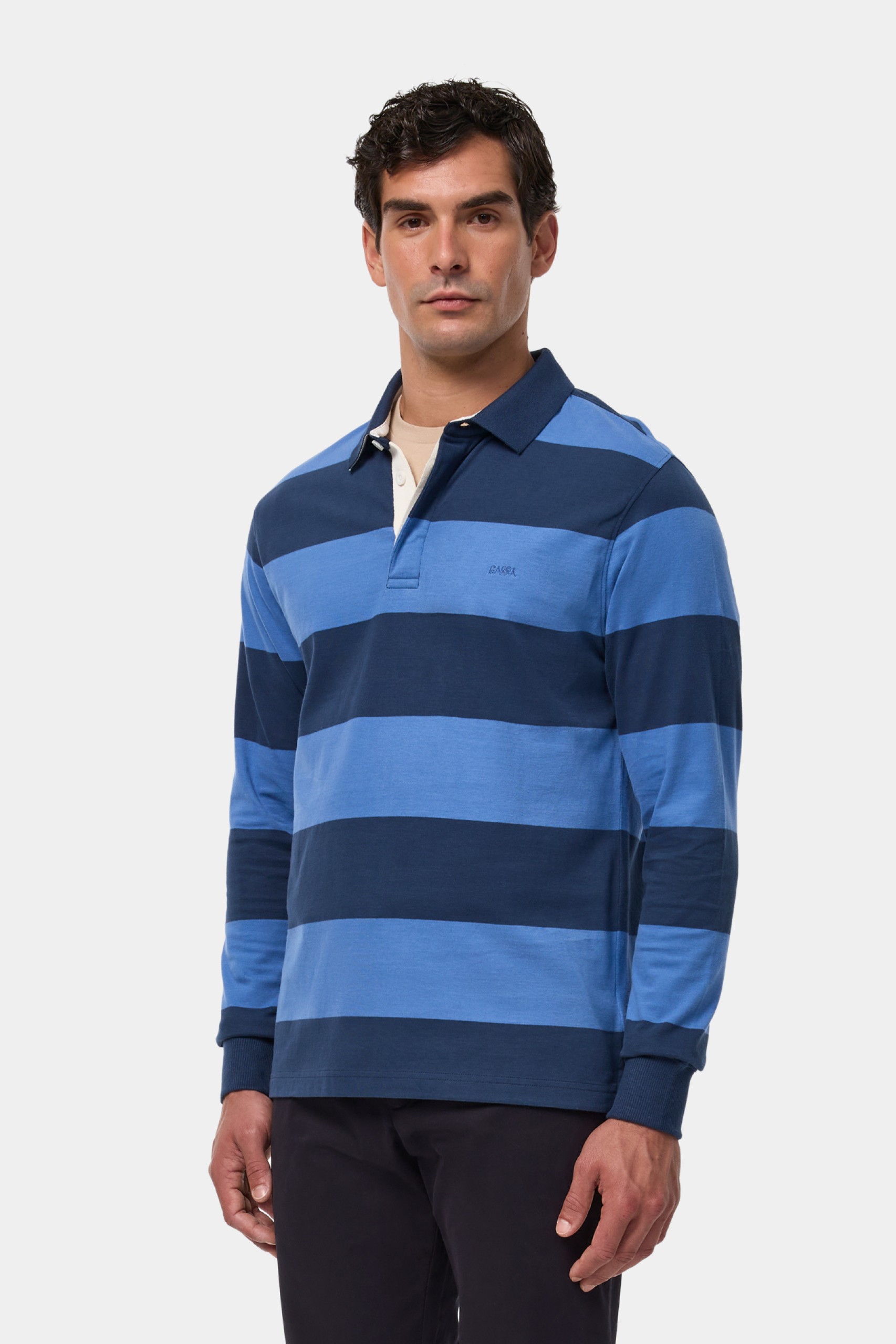 Polo de rugby de algodón