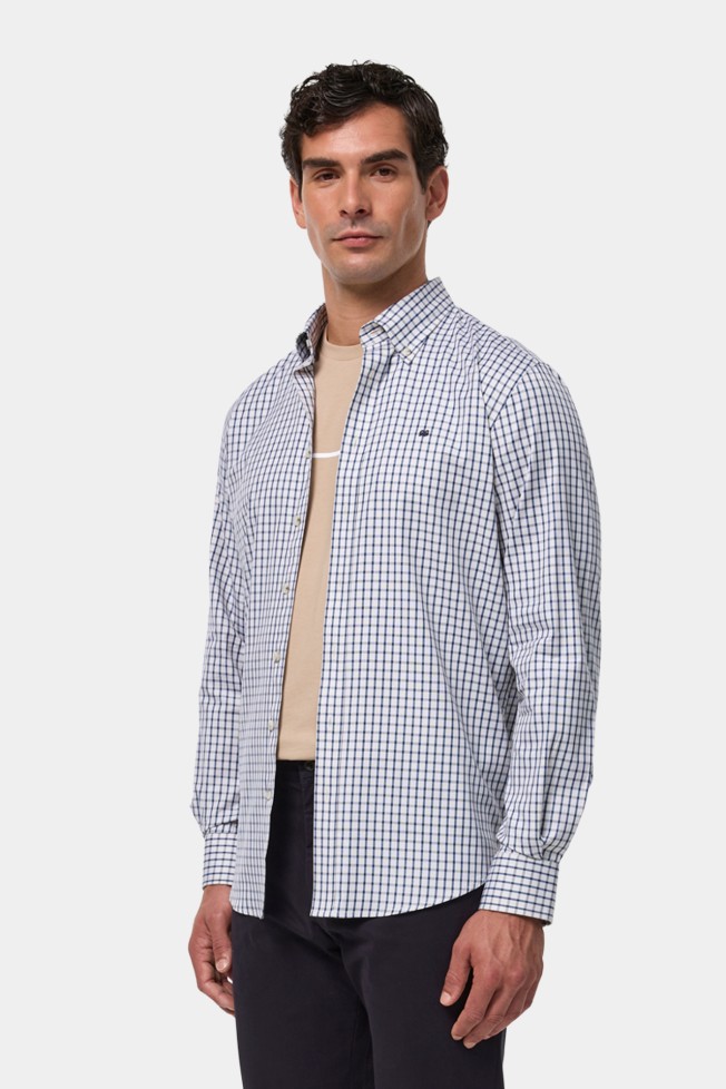 Camisa xadrez slim fit Camisa xadrez slim fit