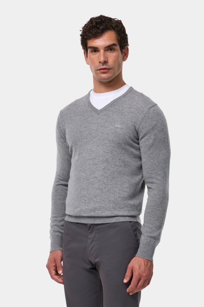 Camisola de malha em l