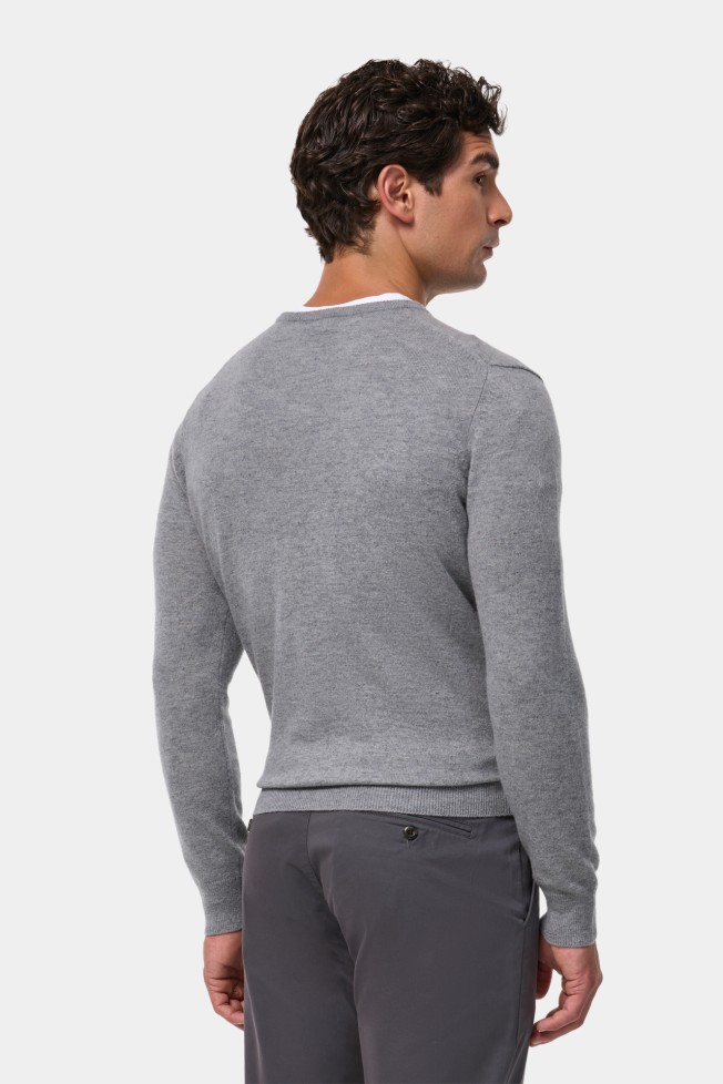 Camisola de malha em l