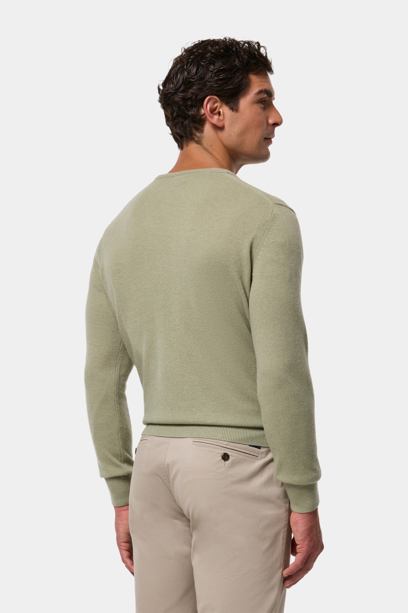 Camisola de malha em l