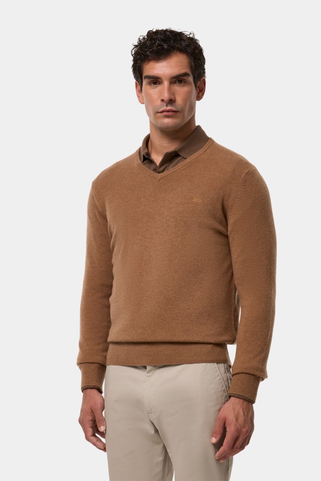 Jersey de punto de lana Jersey de punto de lana