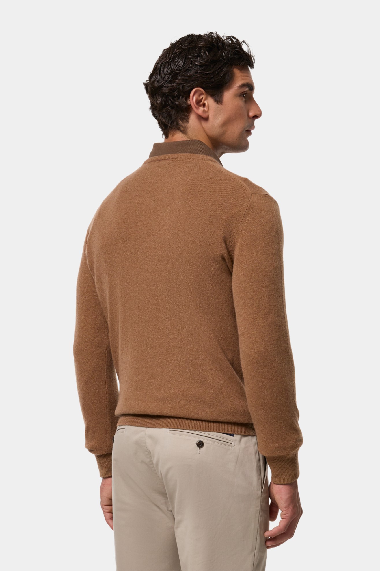 Camisola de malha em l