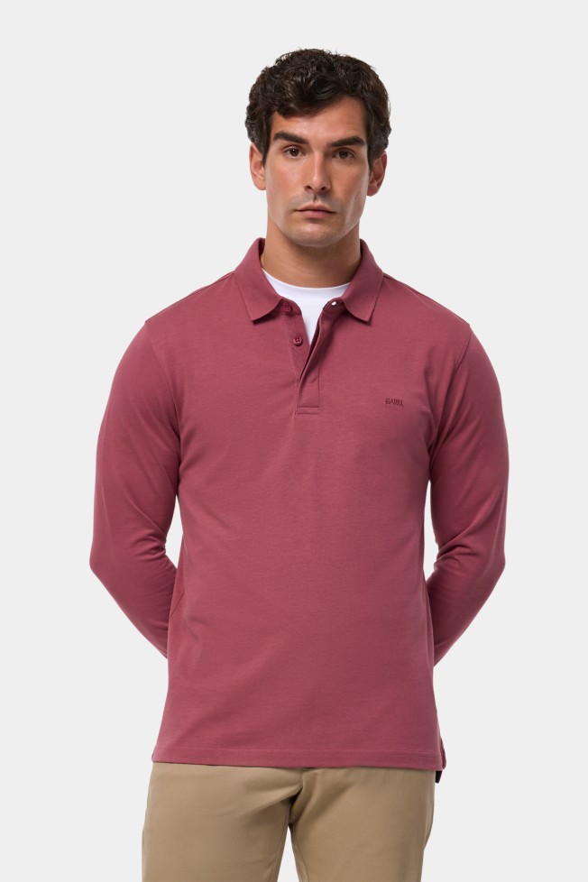 Polo de rugby de algodn