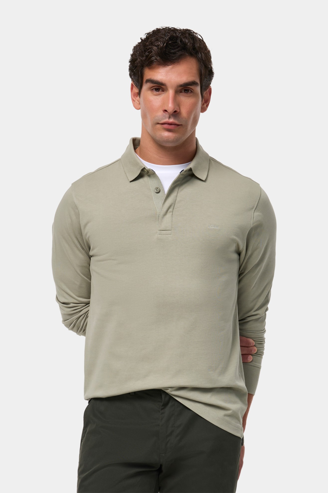 Polo de rugby de algodn