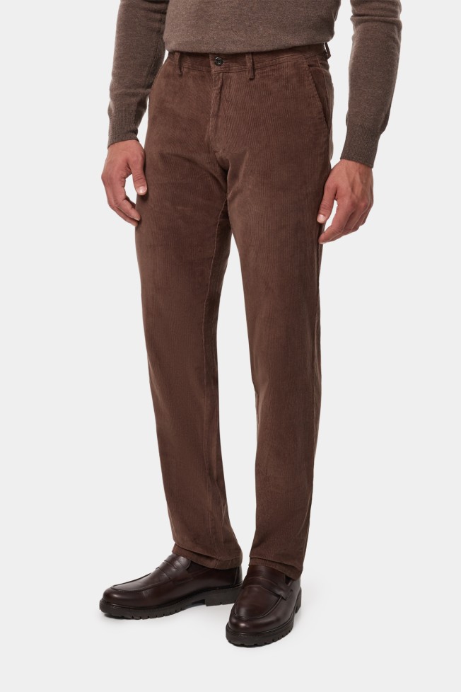 Calas chino regular fit bombazina