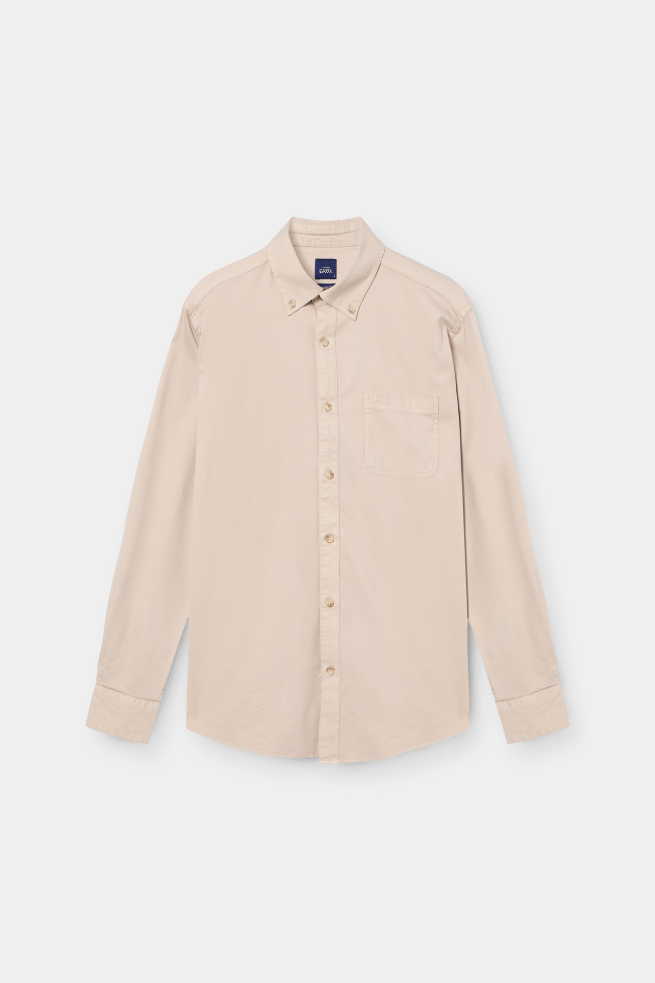 Camisa regular fit em algodo