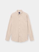 Camisa regular fit em algodo