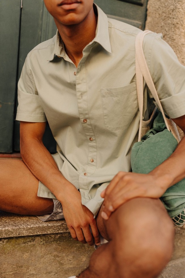 Camisa manga curta regular fit