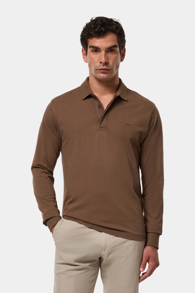 Polo de rugby de algodn