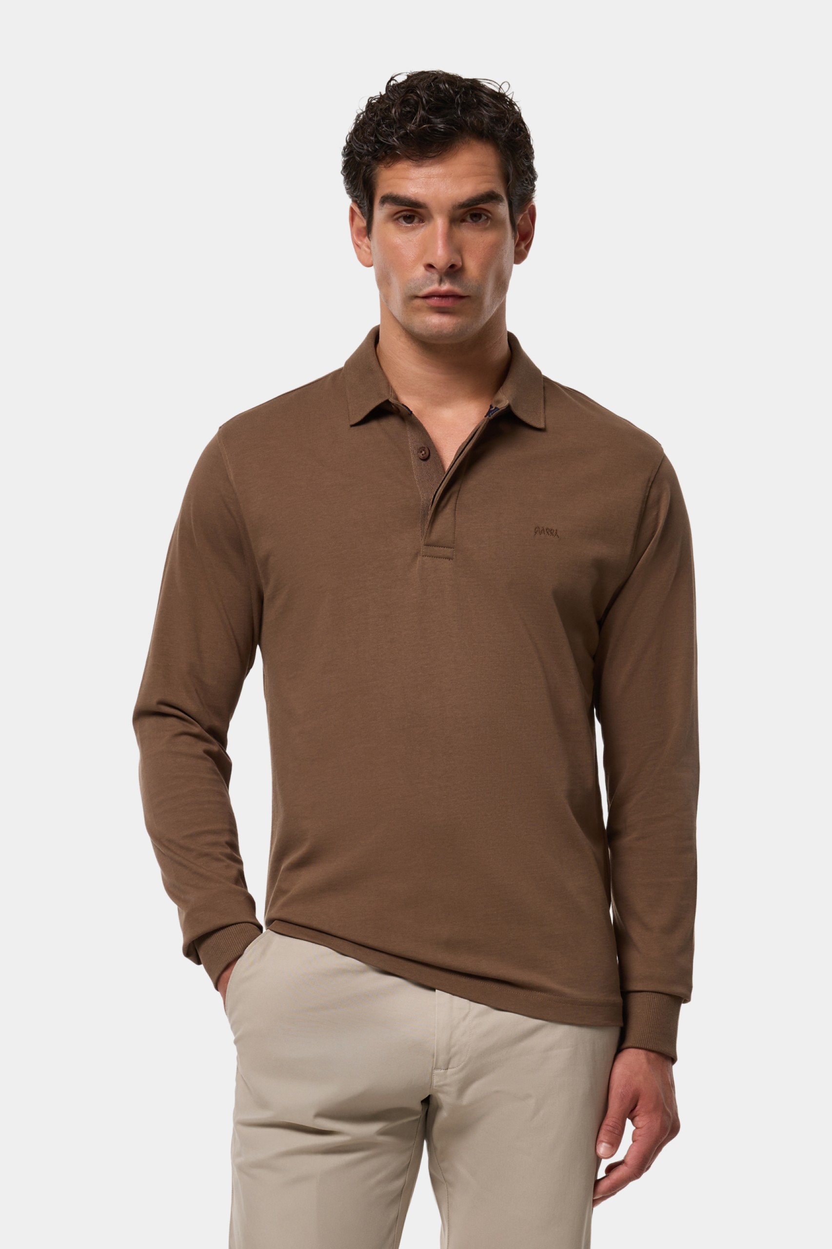 Polo de rugby de algodón