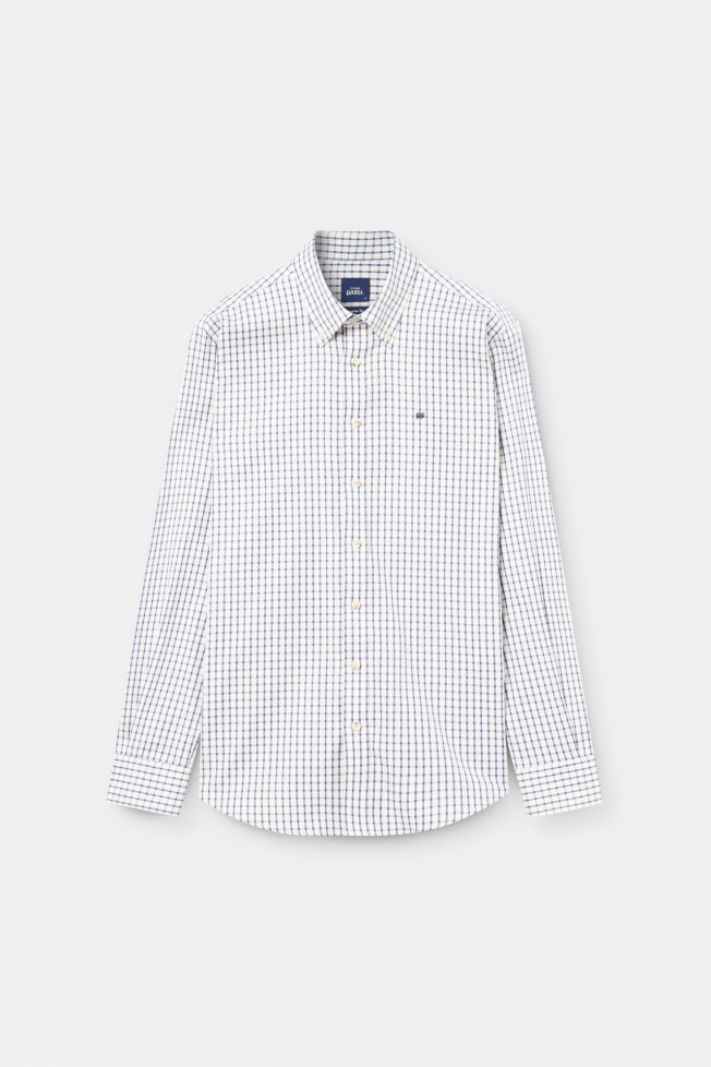 Camisa xadrez slim fit Camisa xadrez slim fit