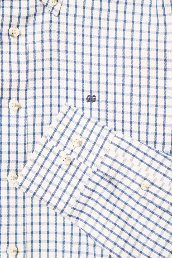 Camisa xadrez slim fit Camisa xadrez slim fit
