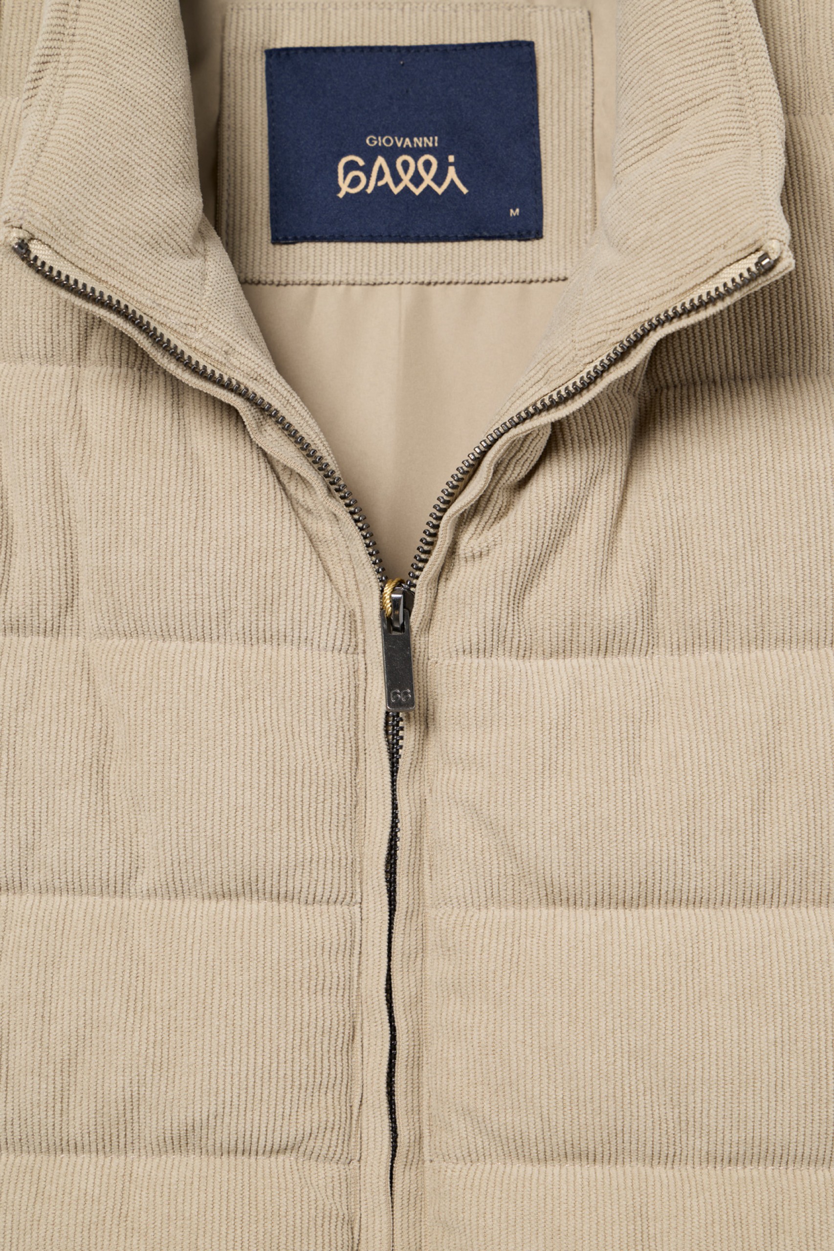 Chaleco acolchado de bombasina