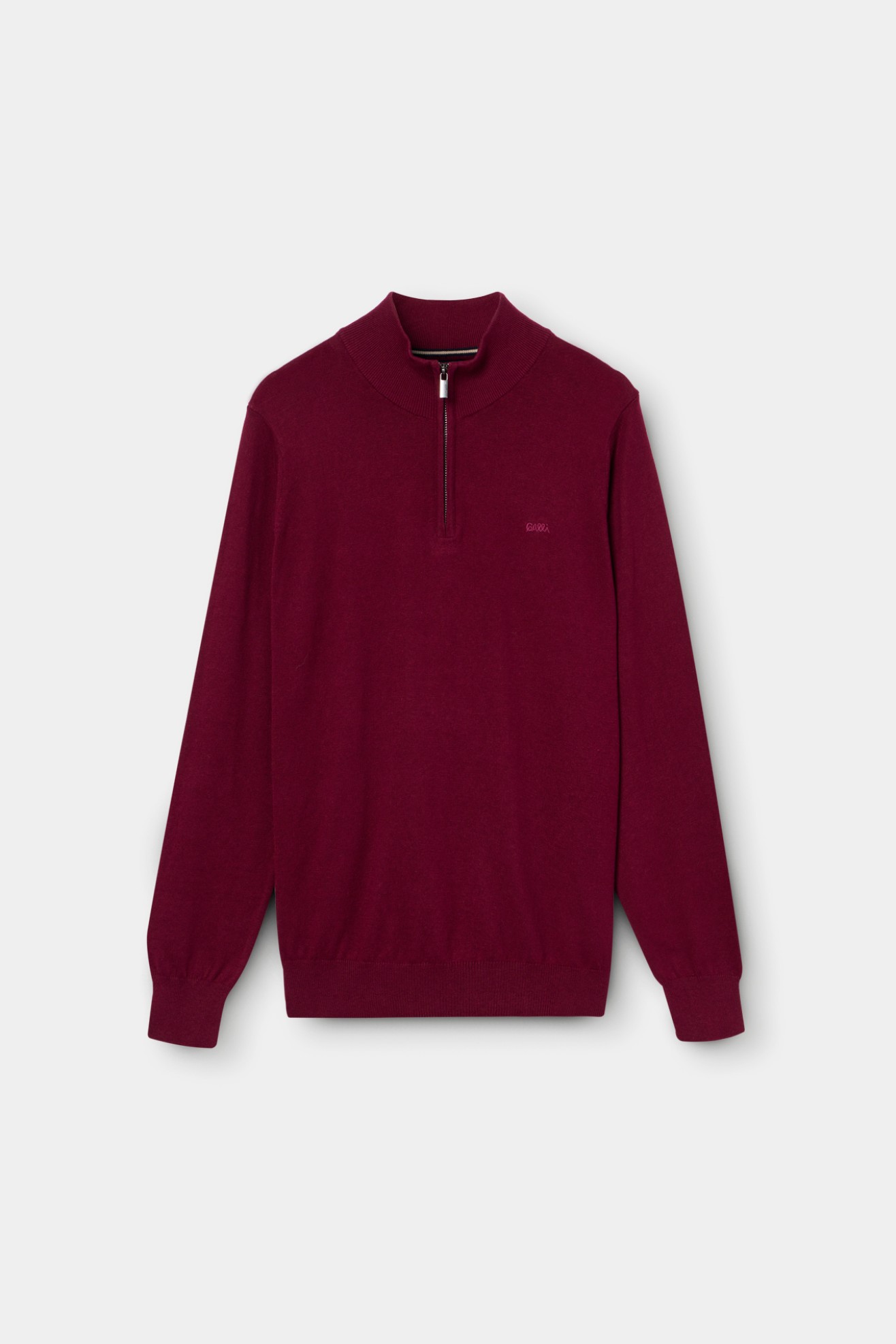 Jersey de punto de algodón y cachemira