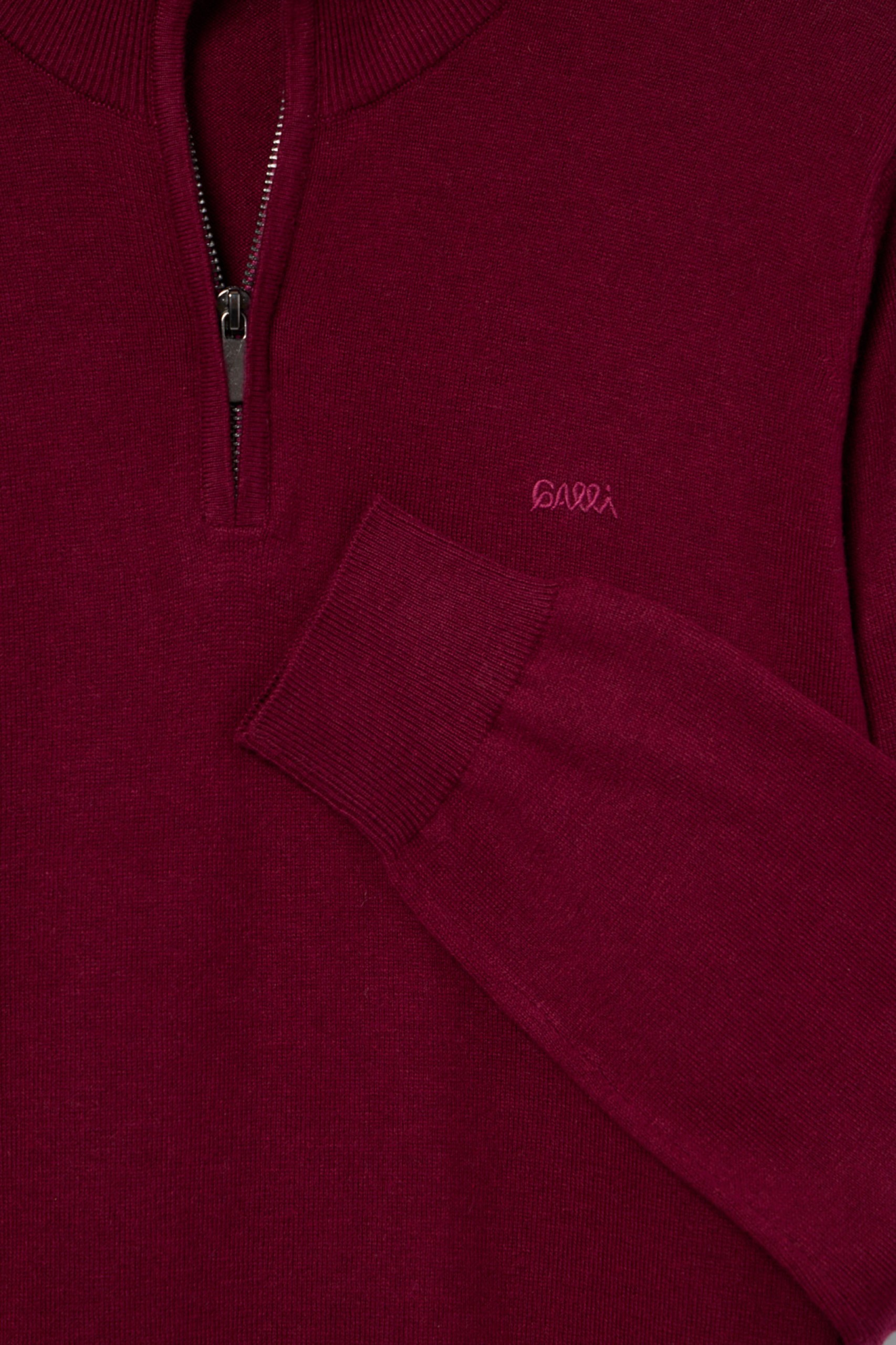 Jersey de punto de algodón y cachemira