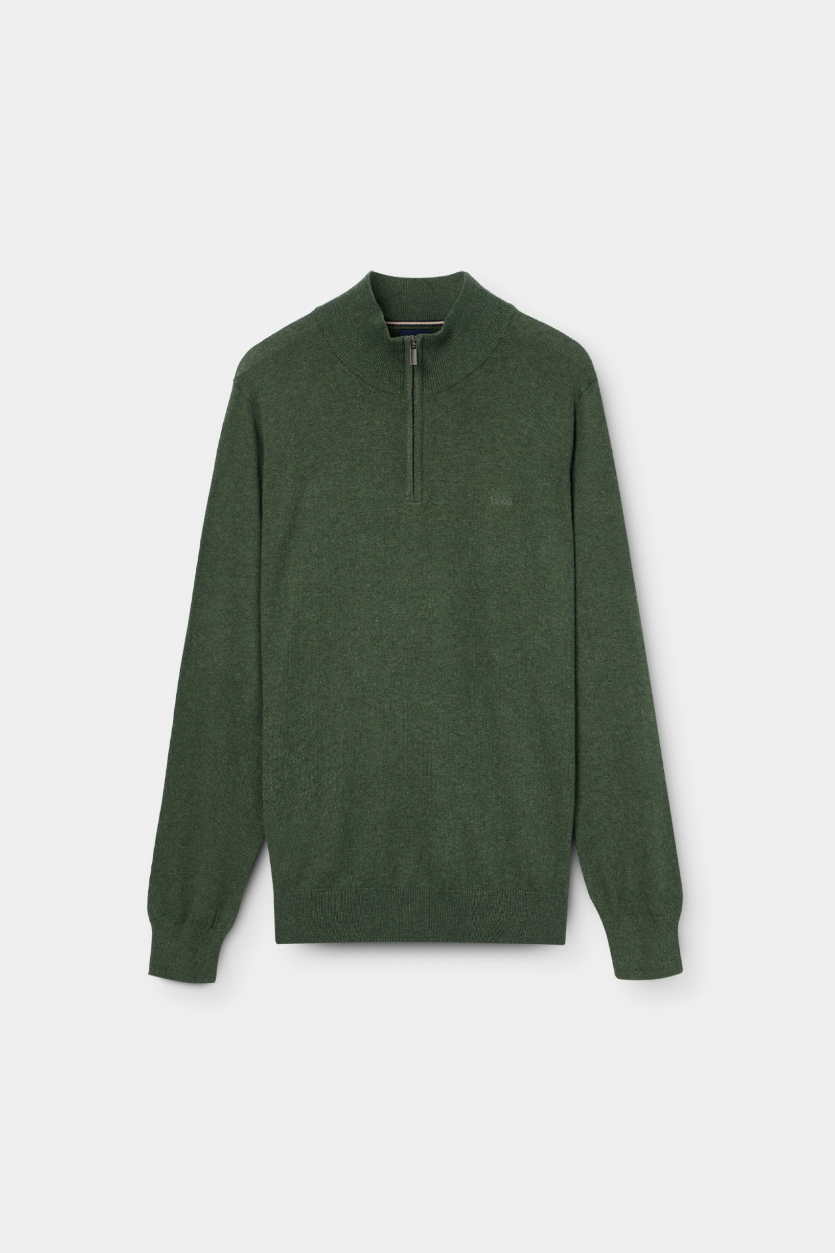 Jersey de punto de algodón y cachemira