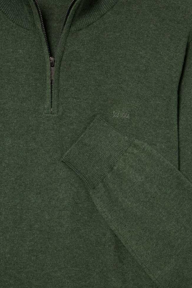 Jersey de punto de algodón y cachemira Jersey de punto de algodón y cachemira