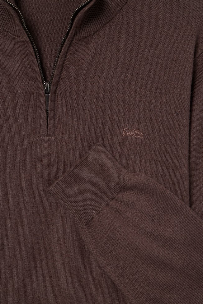 Jersey de punto de algodón y cachemira Jersey de punto de algodón y cachemira