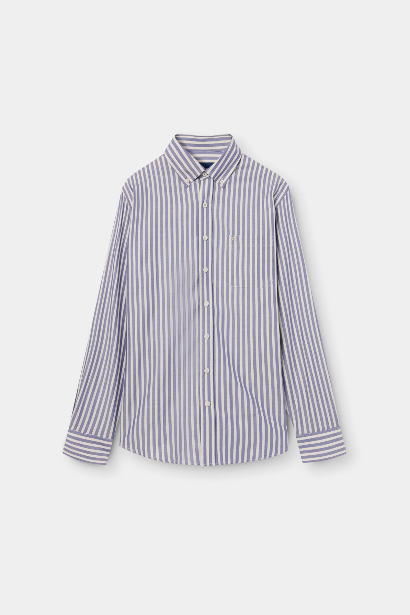 Camisa s riscas regular fit