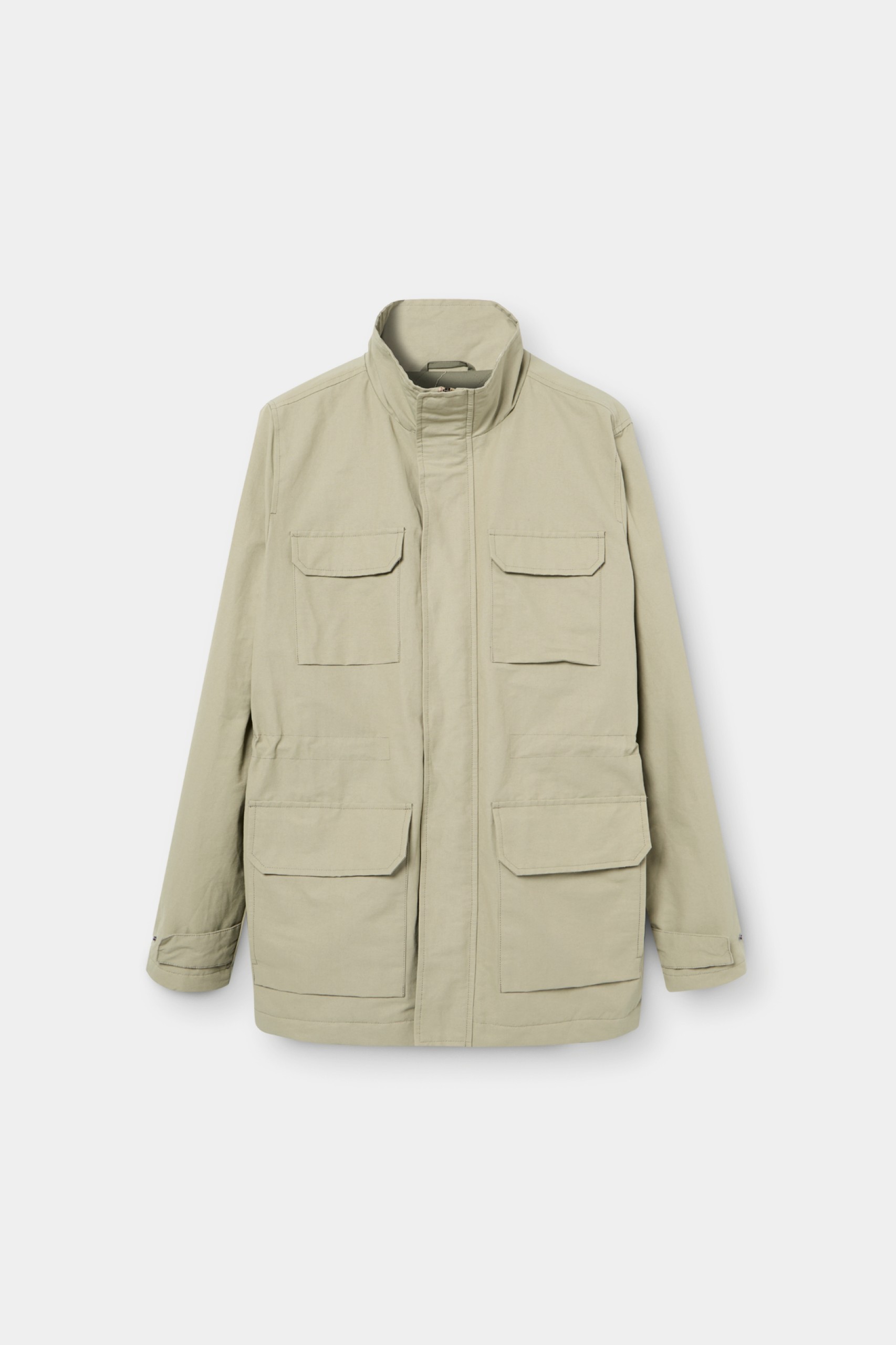 Chaqueta safari de algodón