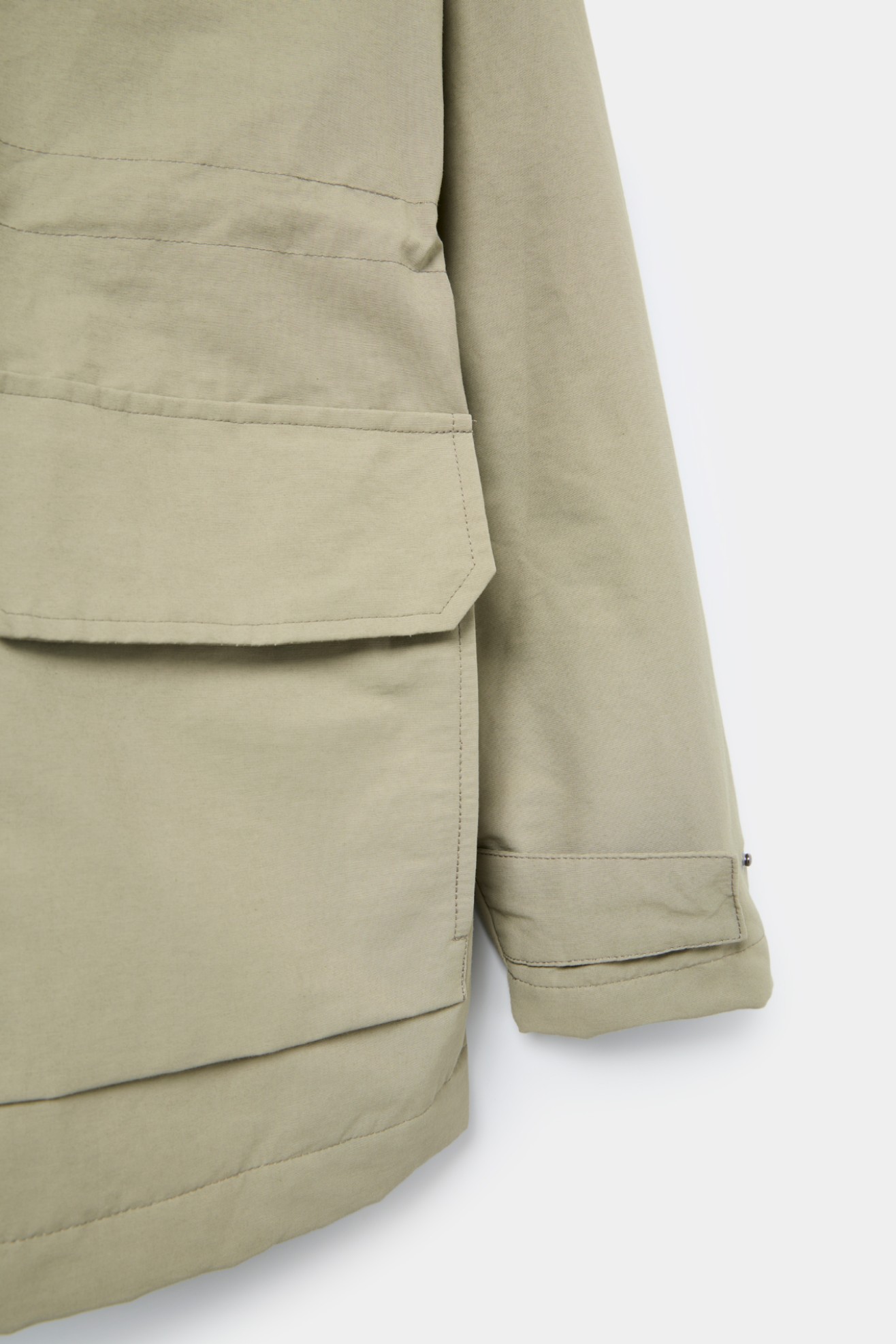 Chaqueta safari de algodón