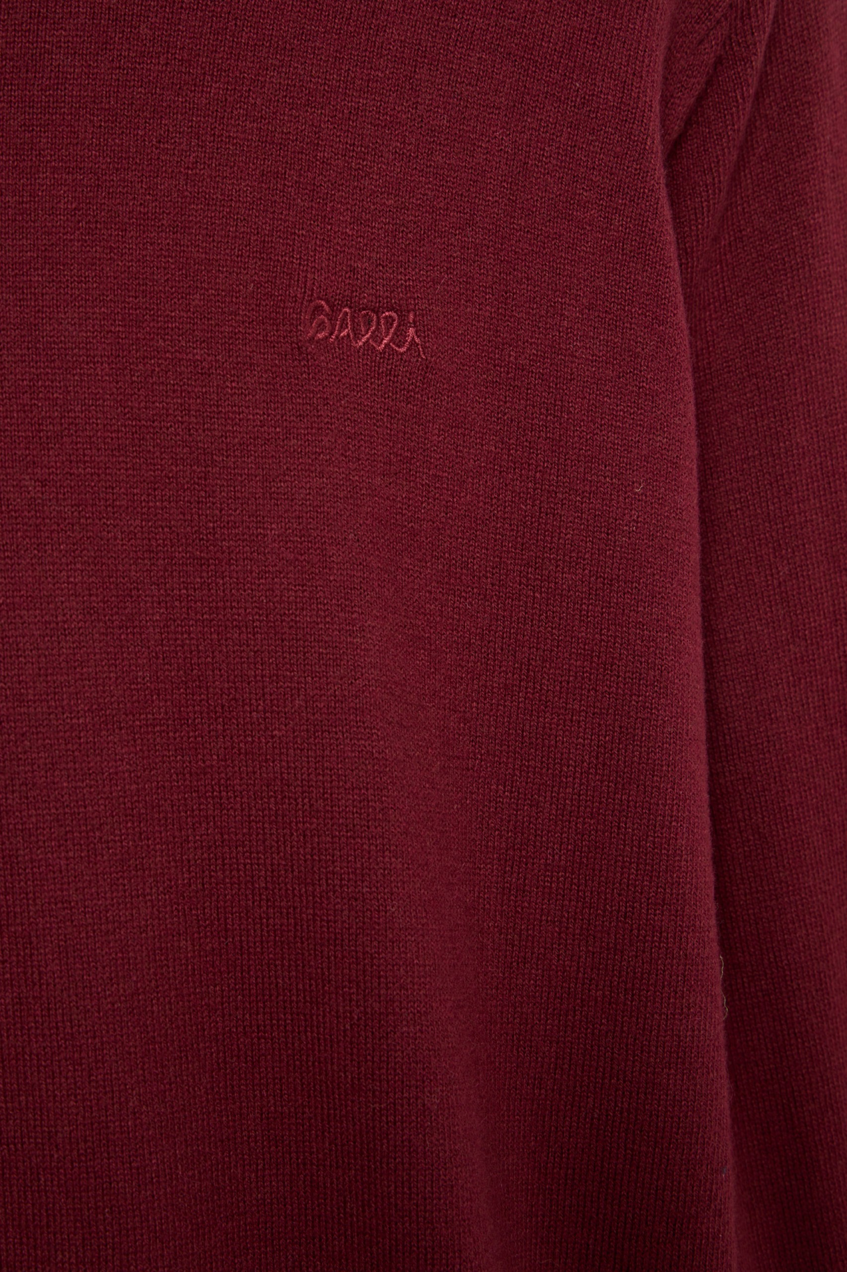 Jersey de punto de algodón y cachemira