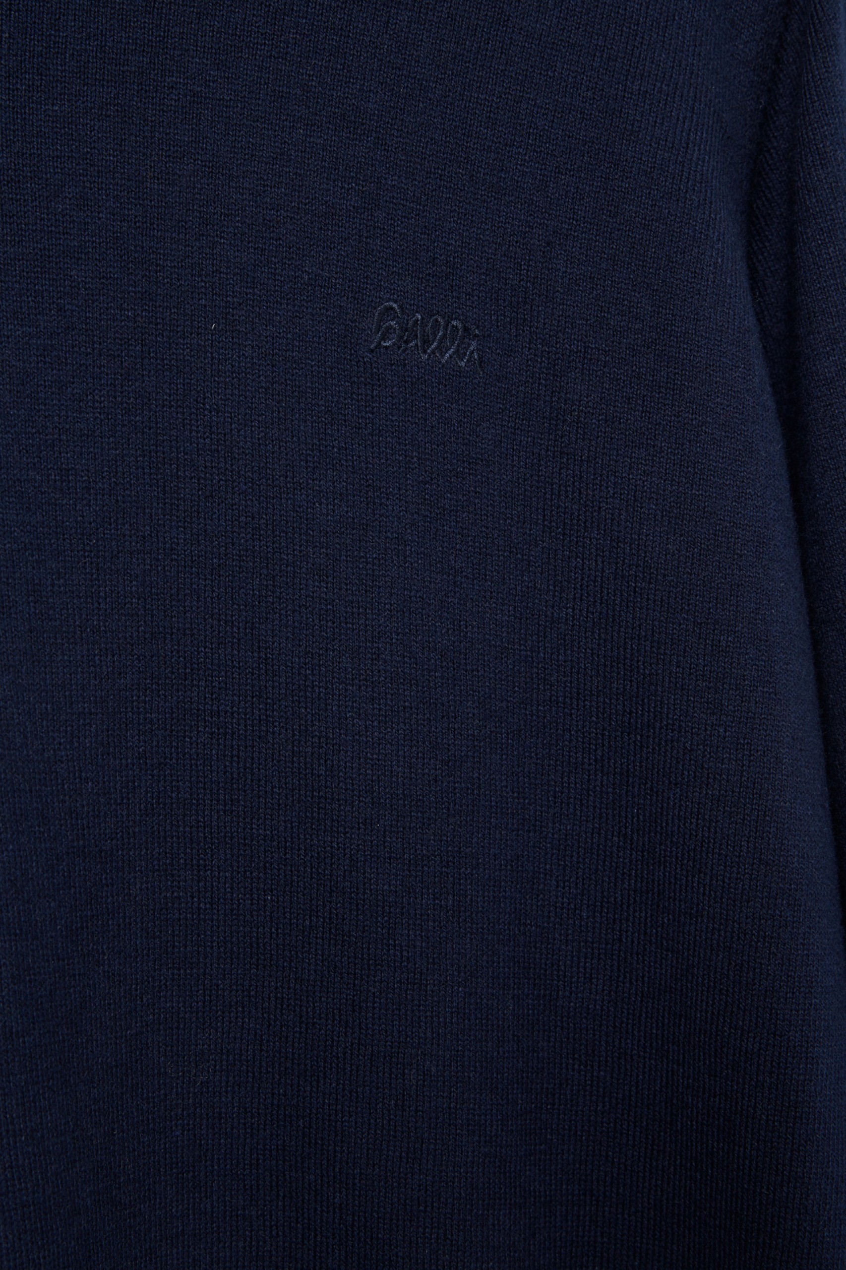 Jersey de punto de algodón y cachemira