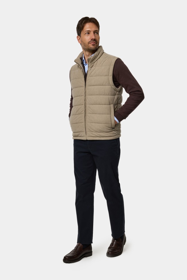 Colete acolchoado bombazine