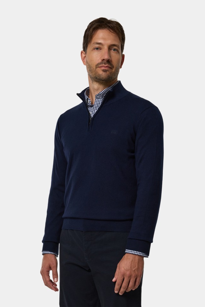 Camisola malha em algodão e caxemira Camisola malha em algodão e caxemira