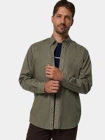 Camisa regular fit em algodo