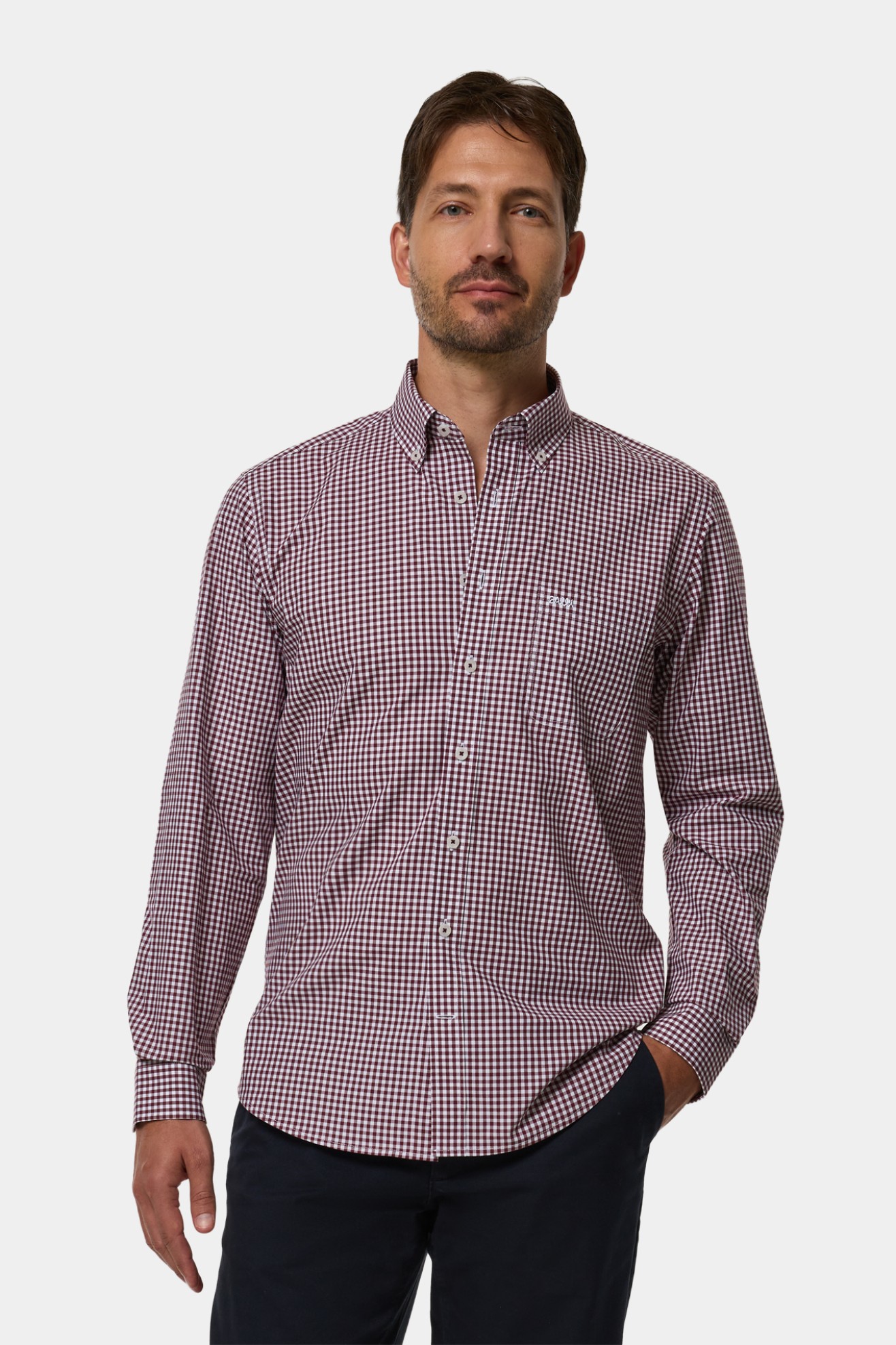 Camisa xadrez regular fit