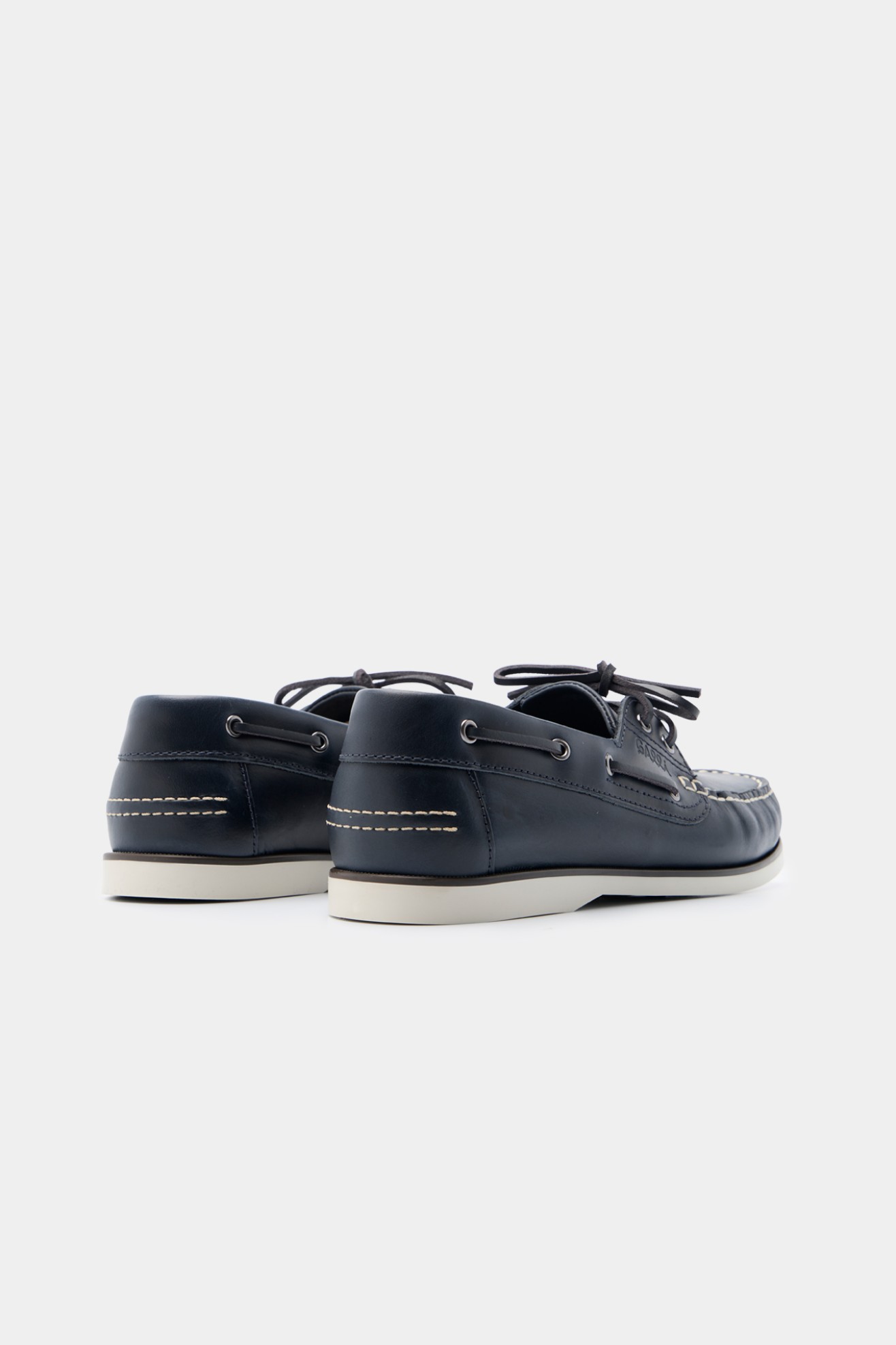 Zapatos de vela de piel
