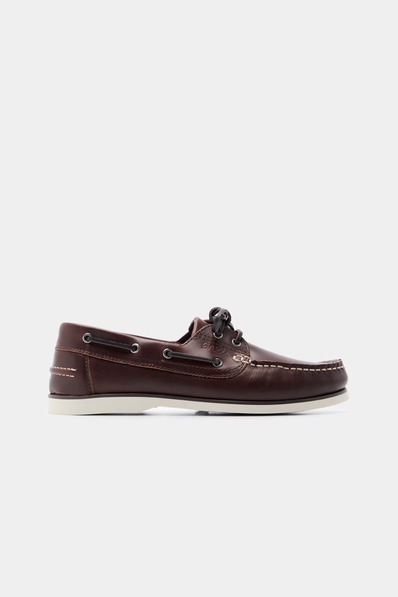 Sapatos de vela em pele