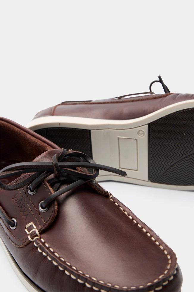 Zapatos de vela de piel Zapatos de vela de piel