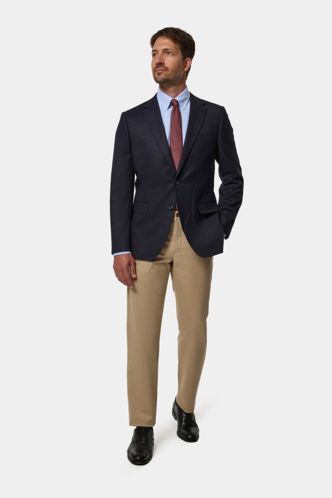Blazer clásico de corte regular Blazer clásico de corte regular