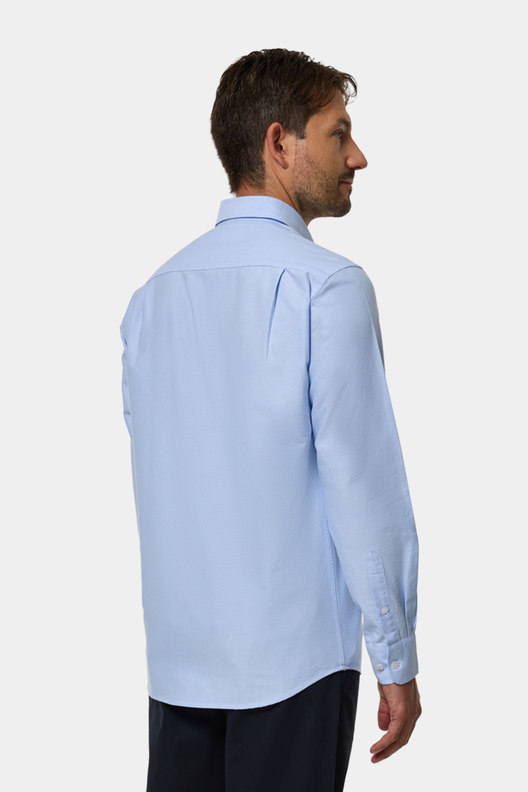Camisa oxford corte regular