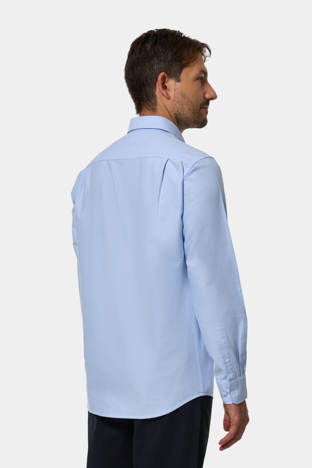 Camisa oxford corte regular
