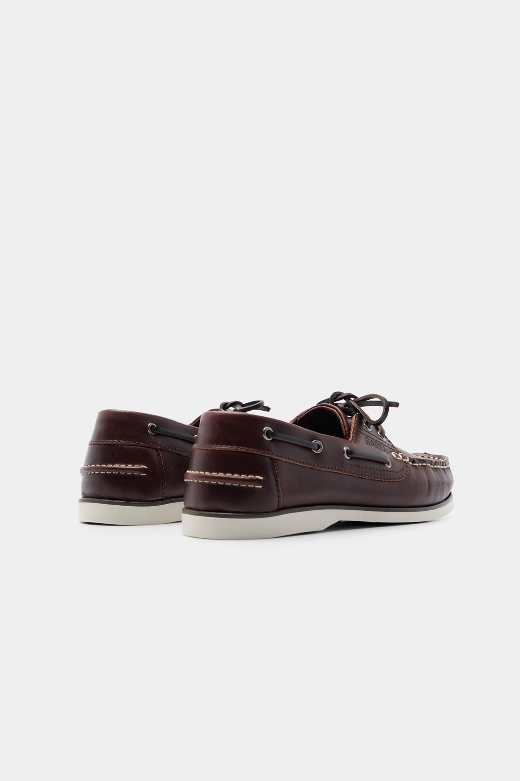 Zapatos de vela de piel