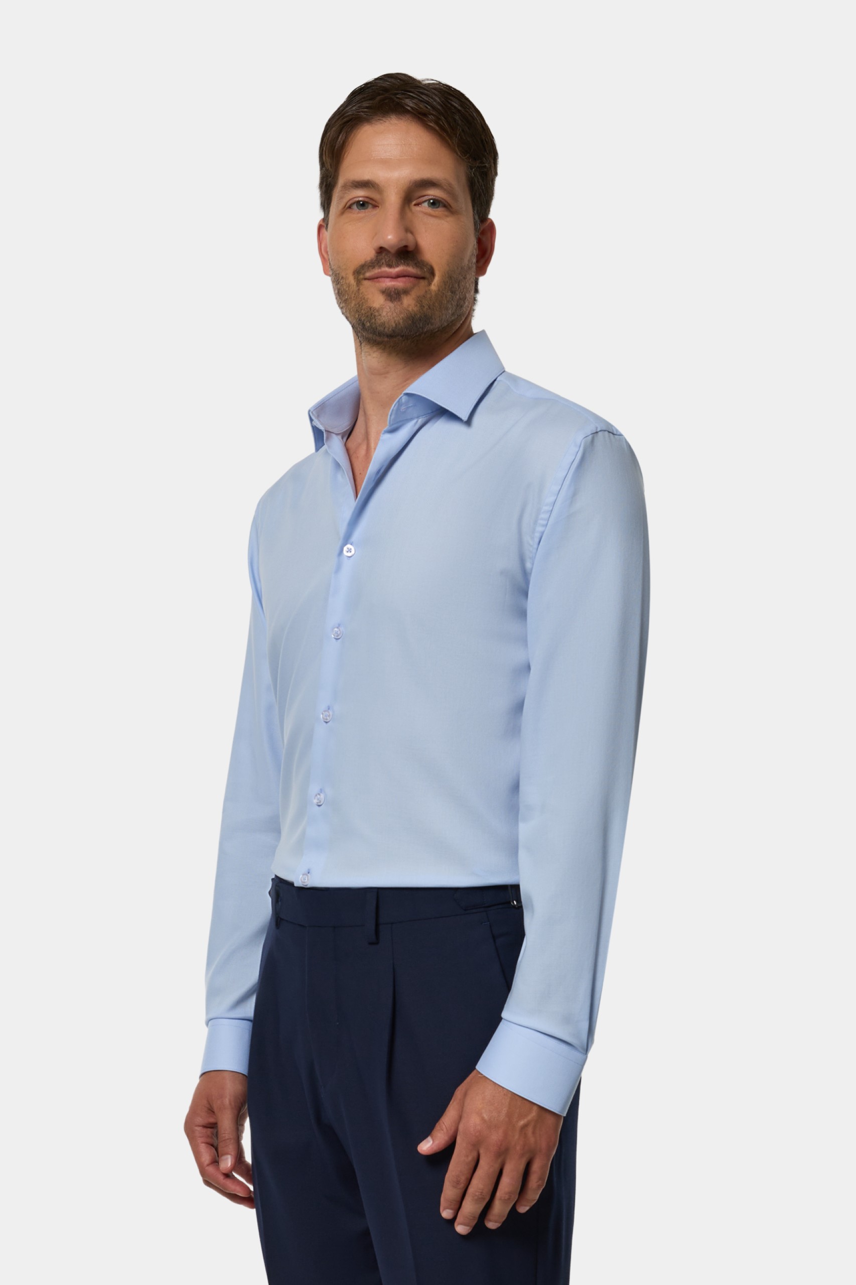 Camisa clásica regular fit easy iron