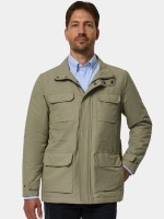 Casaco safari com algodo