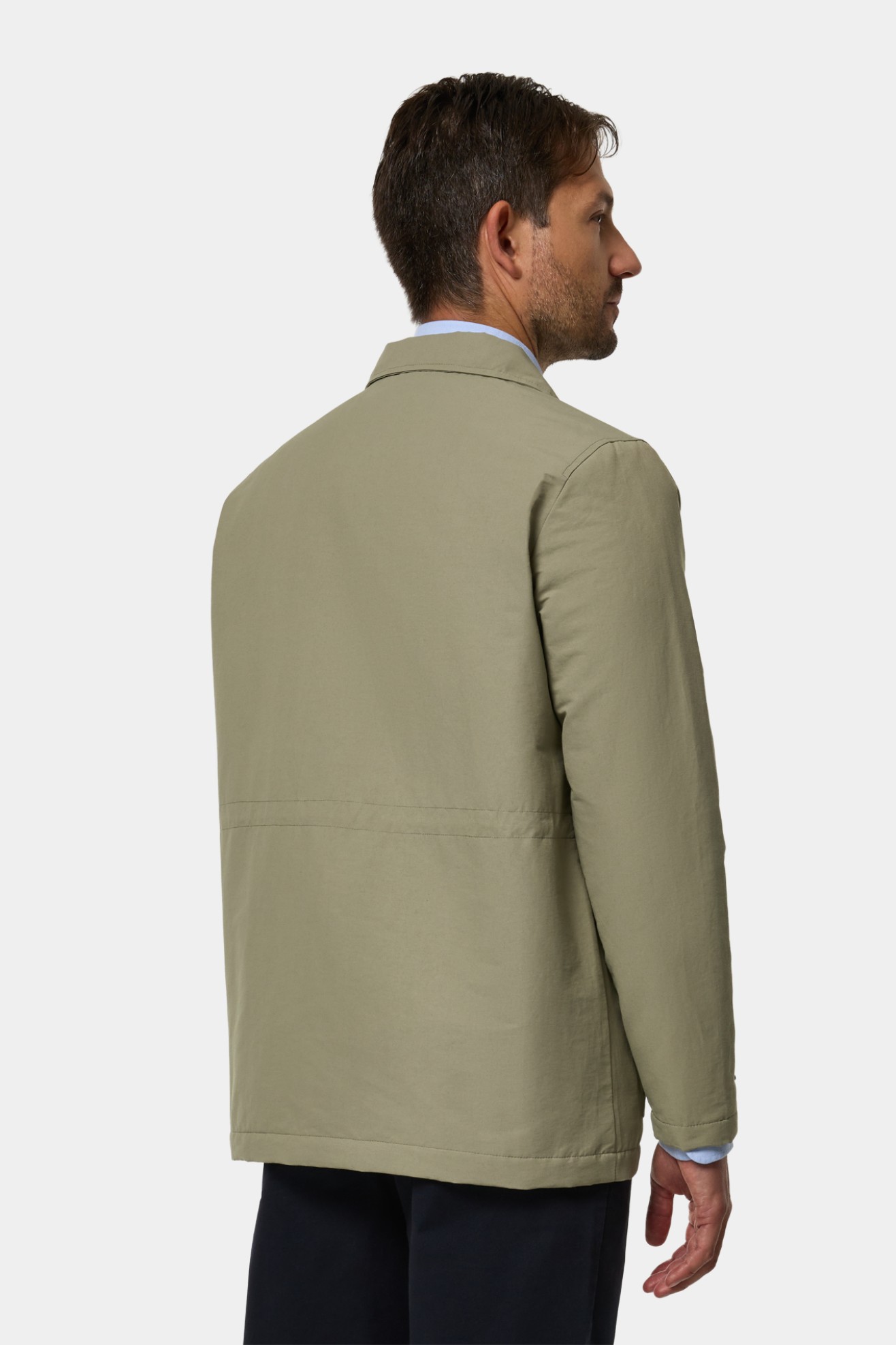 Chaqueta safari de algodón