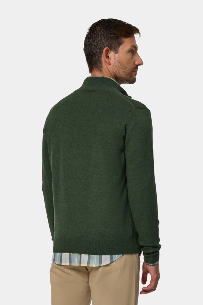 Jersey de punto de algodón y cachemira Jersey de punto de algodón y cachemira