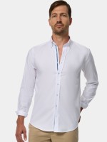 Camisa slim fit de algodn