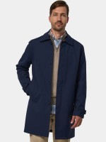 Gabardina repelente al agua