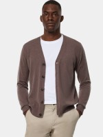 Chaqueta de punto de algodn y lana