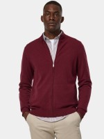 Casaco de malha em algodo e l