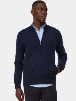 Casaco de malha em algodo e l