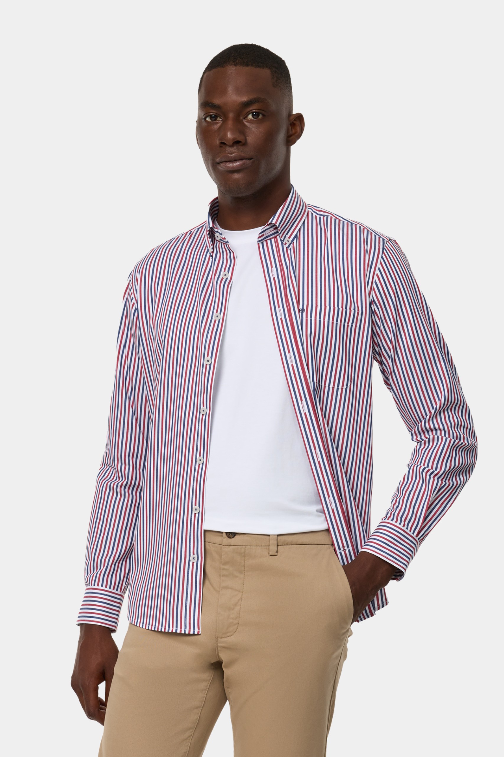 Camisa de rayas regular fit